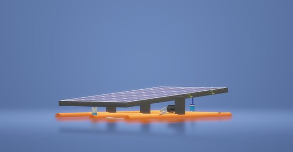 Floating Solar Panels That Track The Sun